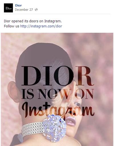 instagram com dior|Dior Instagram page.